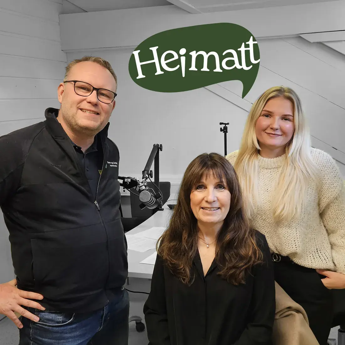 Programlederne i Heimatt-studioet
